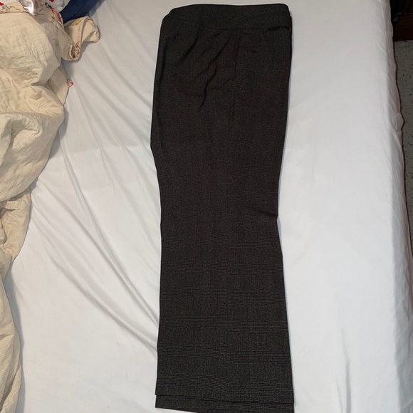 Lane Bryant brown slacks with pockets - Picture 2 of 7
